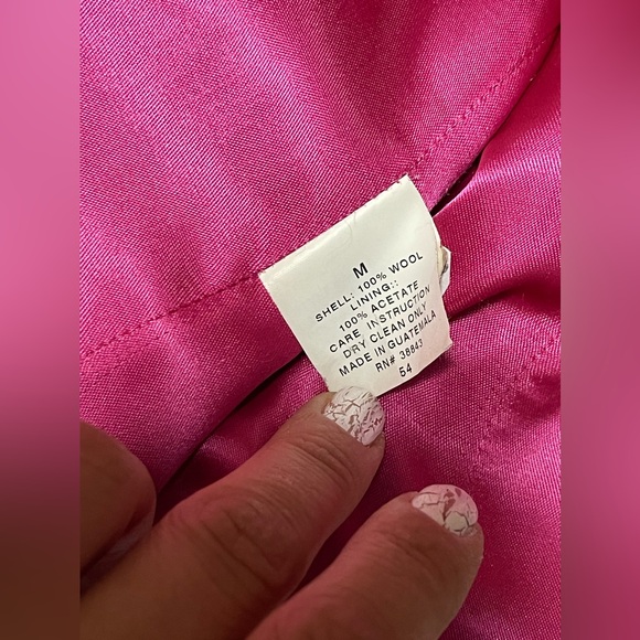 Izzi Collections Women's Wool Dark Gray Classic Peacoat Size M - Picture 10 of 13